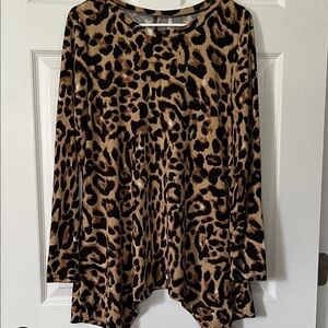 Animal Print Tunic